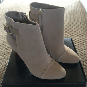 Beige Booties